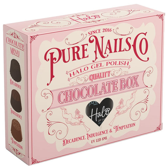 Halo Gel Polish Chocolate Box Collection 3 x 8ml