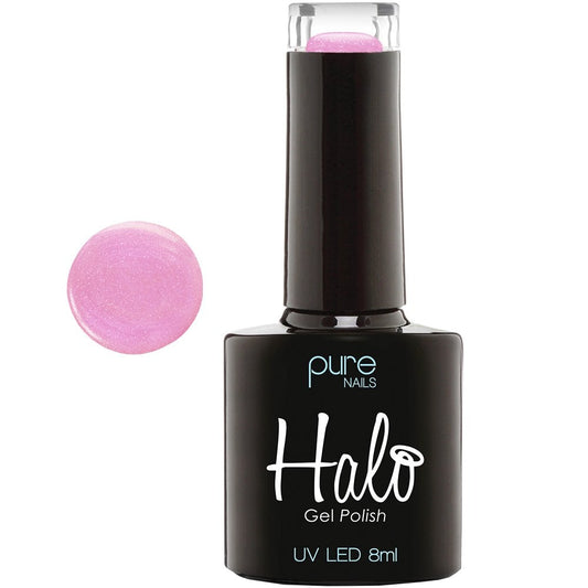 Halo Pink Shimmer Gel Polish 8ml