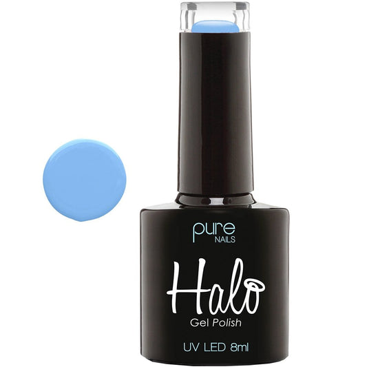 Halo Powder Blue Gel Polish 8ml