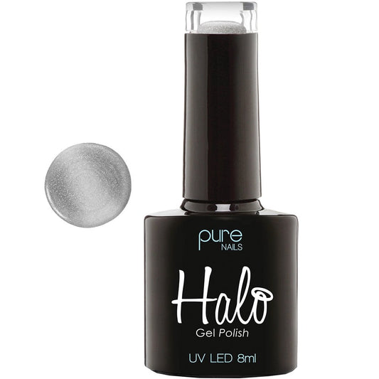 Halo Silver Sparkle Gel Polish 8ml