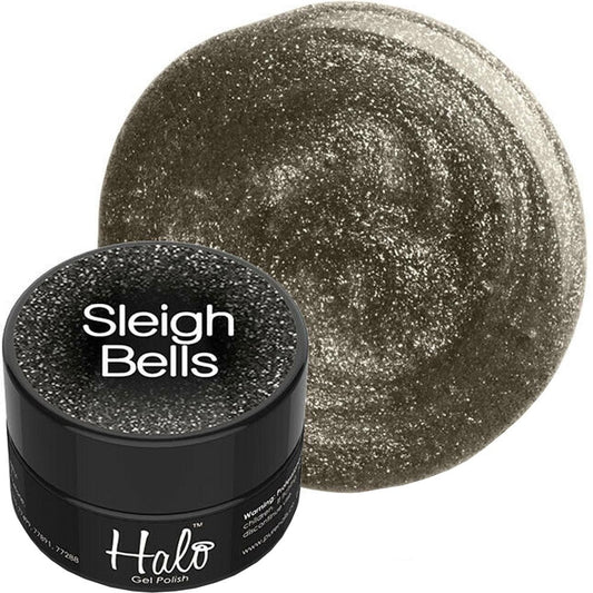 Halo Sleigh Bells Gel Polish Platinum Pot 8ml