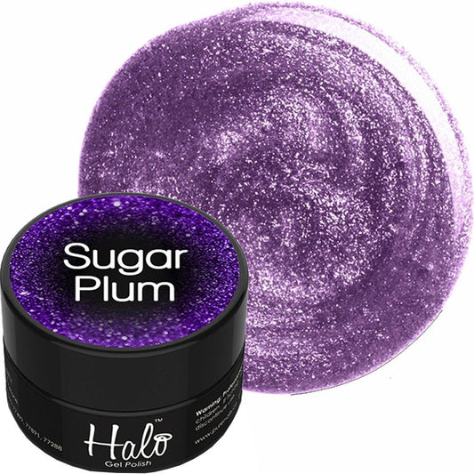 Halo Sugar Plum Gel Polish Platinum Pot 8ml