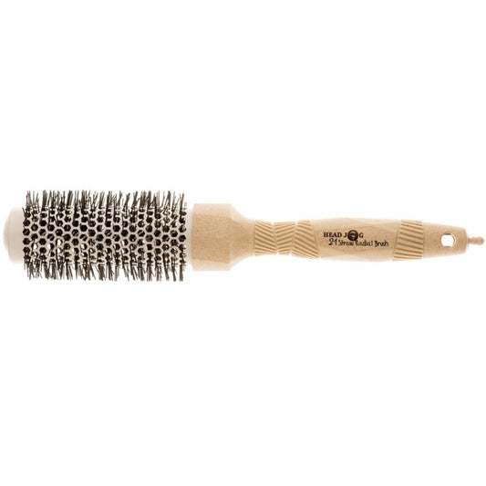 Head Jog 21 Straw Radial Brush 34mm