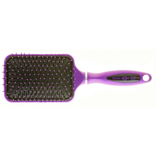 Head Jog 92 Purple Paddle Brush