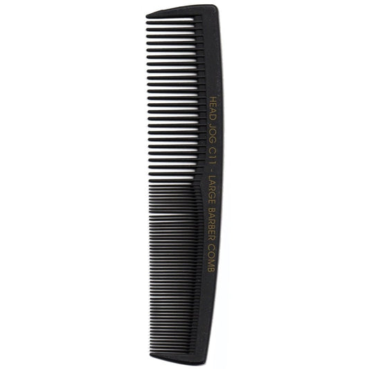 Head Jog C11 Large Carbon Barber Comb