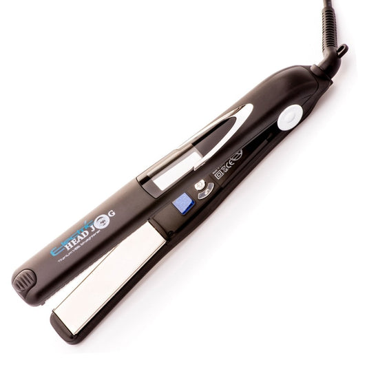 Head Jog Titanium Vibe Hair Straightener Black