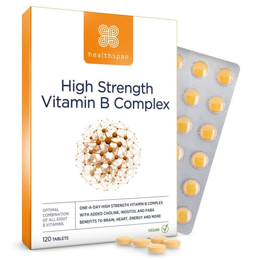 Healthspan High Strength 8 Vitamin B Complex 120 Tablets