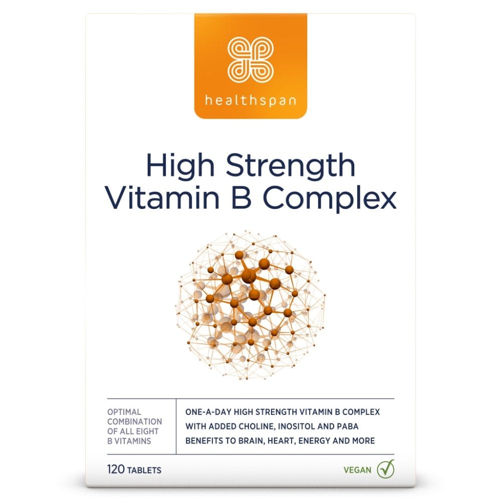 Healthspan High Strength 8 Vitamin B Complex 120 Tablets – Justmylook