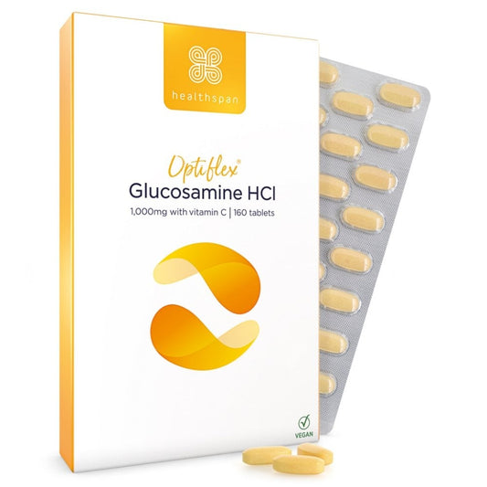 Healthspan Optiflex Glucosamine HCI 1000mg with Vitamin C 160 Tablets