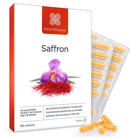 Healthspan Saffron Extract 30mg 60 Capsules