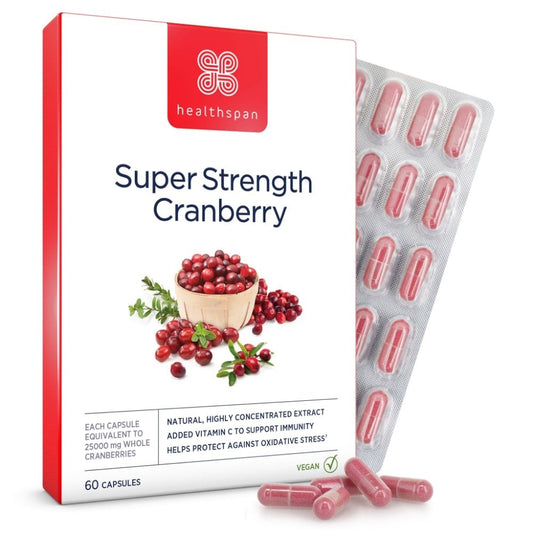 Healthspan Super Strength Cranberry 25,000mg 60 Capsules