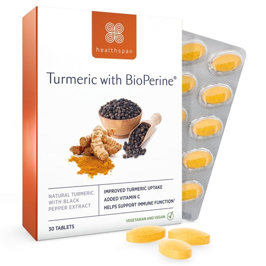 Healthspan Turmeric 4,000 with BioPerine 30 Tablets