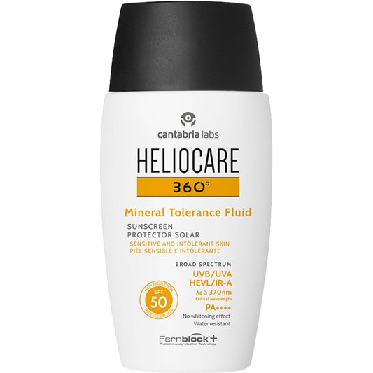 Heliocare 360° Mineral Tolerance Fluid SPF50+ 50ml