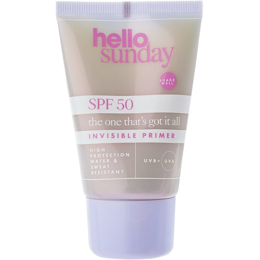 Hello Sunday The One That's Got It All Invisible Primer SPF50 50ml