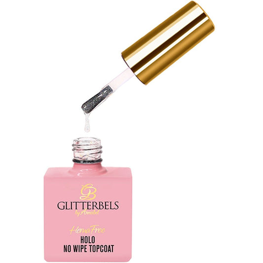 Glitterbels HEMA-Free No Wipe Top Coat Holo 17ml