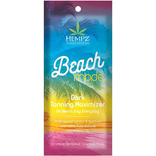 Hempz Tanning Beach Mode Dark Tanning Accelerator Sachet 15ml