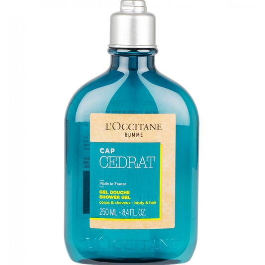 L'Occitane Homme Eau De Cedrat Body & Hair Shower Gel 250ml