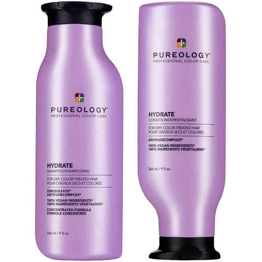 Pureology Hydrate Moisturising Shampoo & Conditioner Twin 2 x 266ml