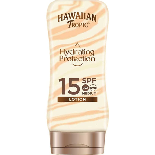 Hawaiian Tropic Hydrating Protection Sun Lotion SPF15 180ml