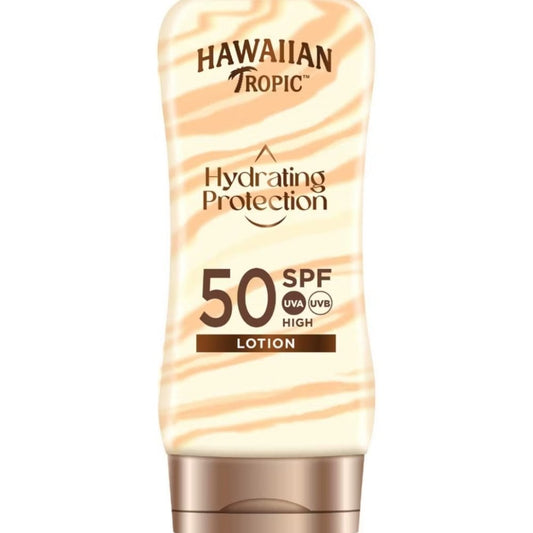 Hawaiian Tropic Hydrating Protection Sun Lotion SPF50 180ml