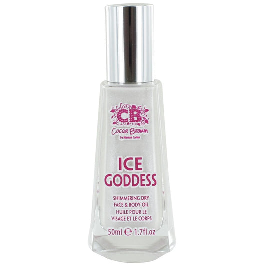 Cocoa Brown Ice Goddess Shimmering Dry Body Oil 50ml