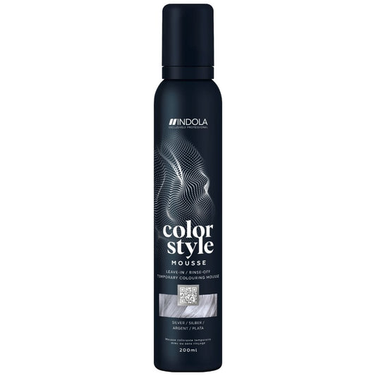 Indola Colour Style Mousse Silver 200ml