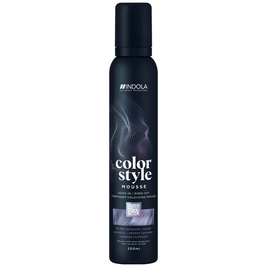 Indola Colour Style Mousse Silver Lavender 200ml