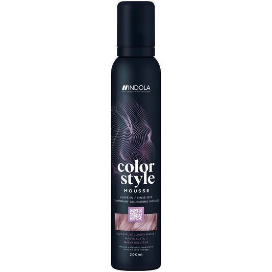 Indola Colour Style Mousse Soft Mauve 200ml