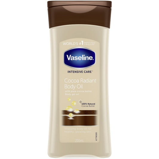 Vaseline Intensive Care Cocoa Radiant Body Gel Oil 200ml