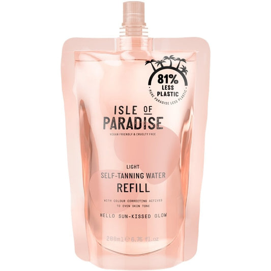 Isle Of Paradise Self-Tanning Water Refill Light 200ml