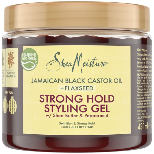 Shea Moisture Jamaican Black Castor Oil & Flaxseed Strong Hold Styling Gel 431ml