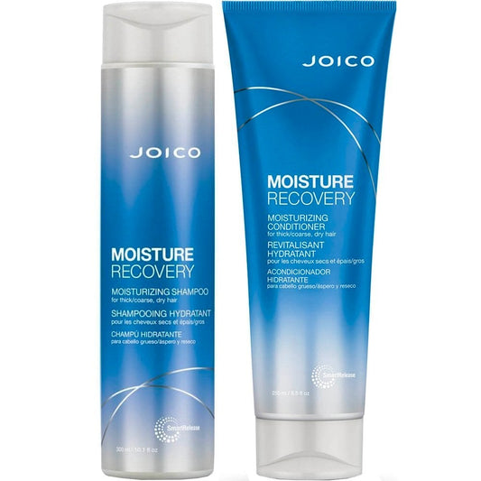 Joico Moisture Recovery Moisturising Shampoo 300ml & Conditioner 250ml Twin