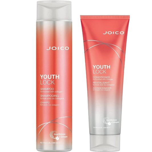 Joico YouthLock Collagen Shampoo 300ml & Conditioner 250ml Twin