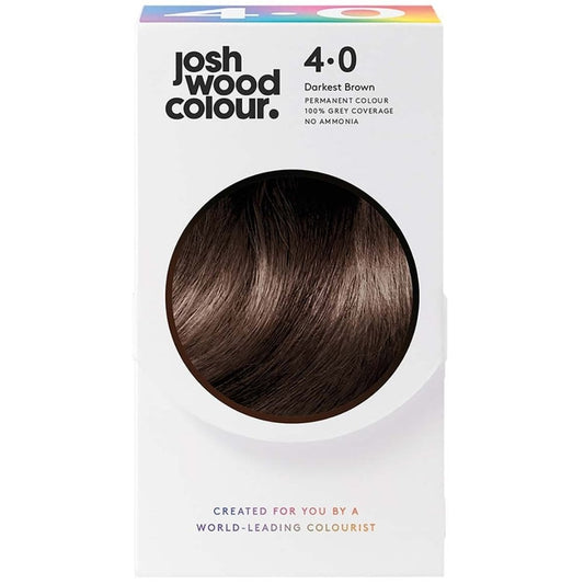 Josh Wood Colour 4.0 Darkest Brown Permanent Colour Kit