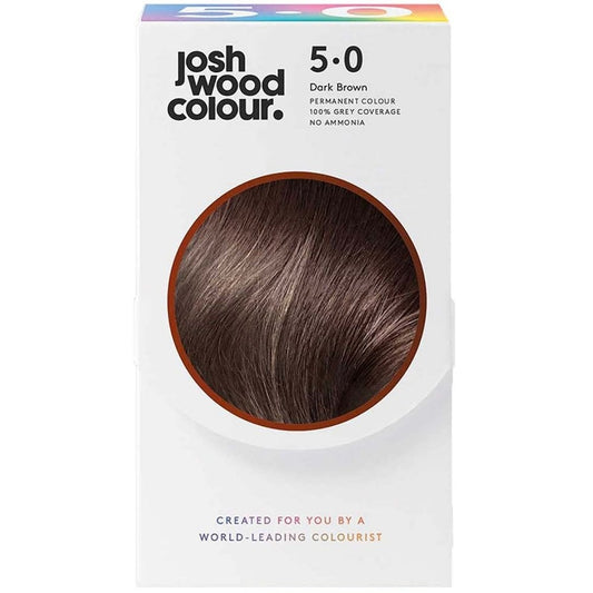 Josh Wood Colour 5.0 Dark Brown Permanent Colour Kit