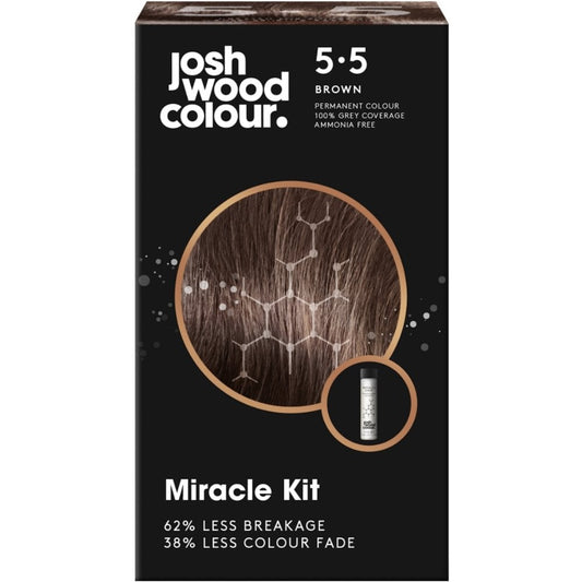 Josh Wood Colour 5.5 Brown Colour Miracle Permanent Colour Kit