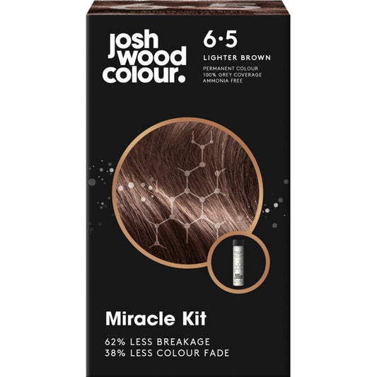 Josh Wood Colour 6.5 Lighter Brown Colour Miracle Permanent Colour Kit