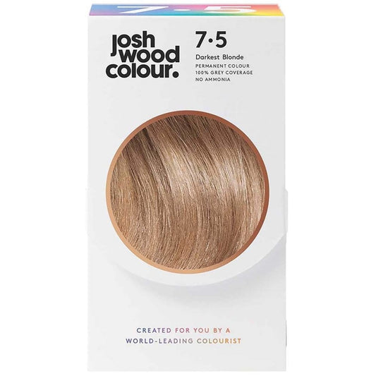 Josh Wood Colour 7.5 Darkest Blonde Permanent Colour Kit