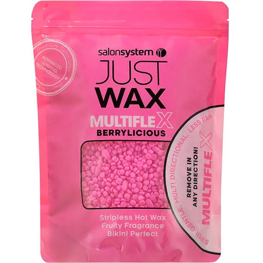 Salon System Just Wax Multiflex Berrylicious Stripless Beads 700g