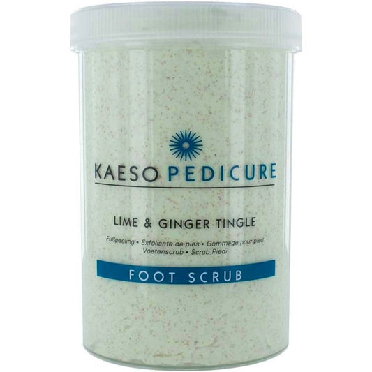 Kaeso Lime & Ginger Tingle Pedicure Foot Scrub 1200ml