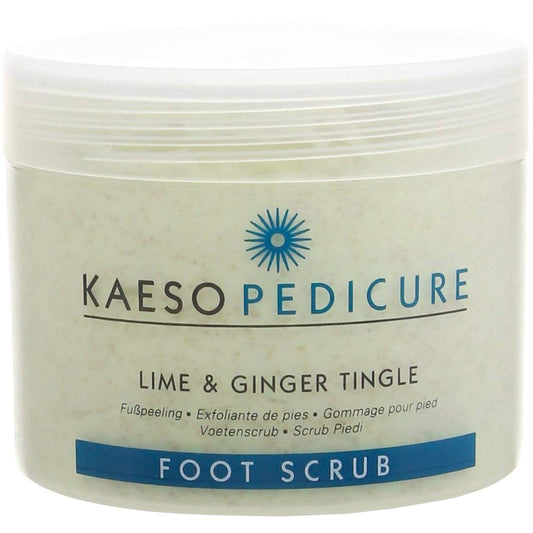 Kaeso Lime & Ginger Tingle Pedicure Foot Scrub 450ml