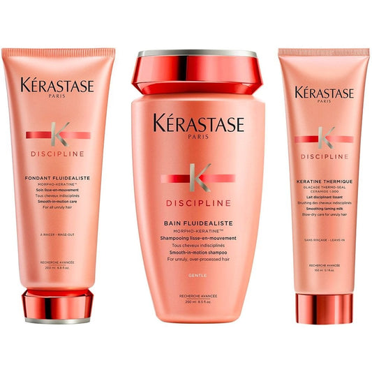 Kerastase Discipline 3 Step Smoothing Anti-Frizz Routine