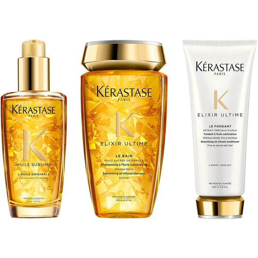 Kerastase Elixir Intense Shine Routine