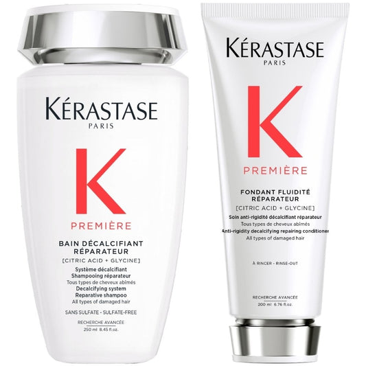 Kerastase Premiere Decalcifying Repairing Shampoo 250ml & Conditioner 200ml Twin