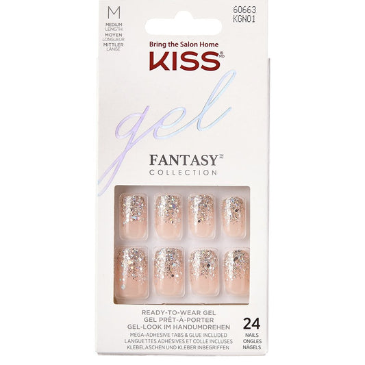 Kiss Gel Fantasy Nails Fanciful 24x