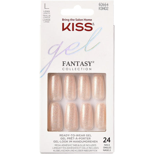 Kiss Gel Fantasy Nails Rock Candy 24x