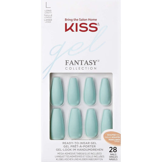 Kiss Gel Fantasy Sculpted Nails Back It Up 28x