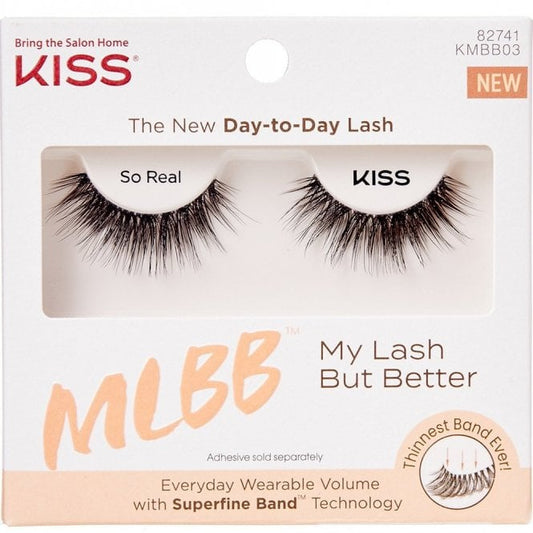 Kiss MLBB My Lash But Better Strip Lashes 03 So Real Black