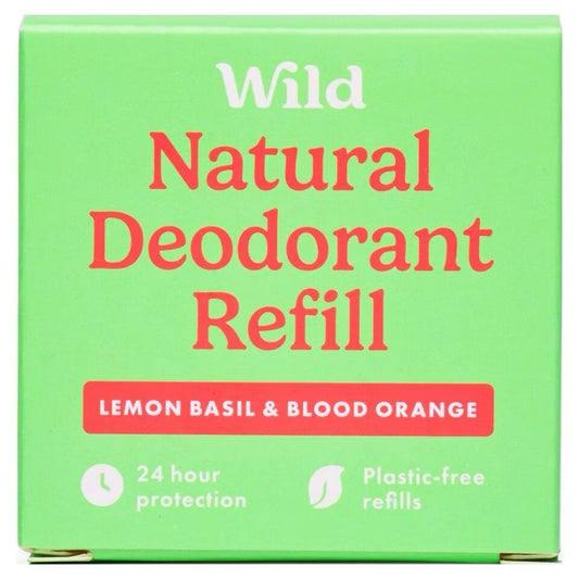 Wild Lemon Basil & Blood Orange Deodorant Refill 40g