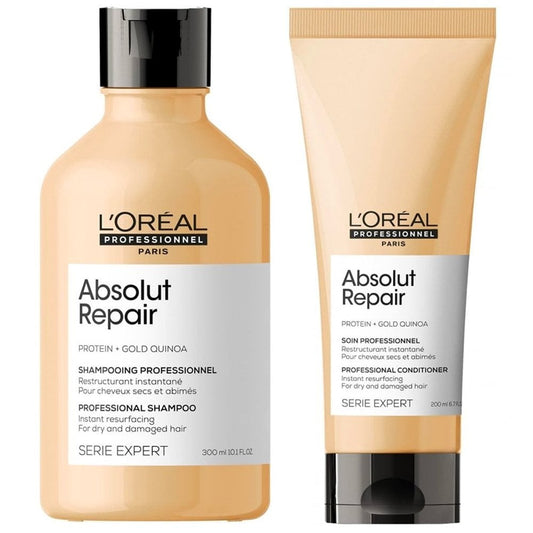 L'Oreal Professionnel Serie Expert Absolut Repair Shampoo 300ml & Conditioner 200ml Twin